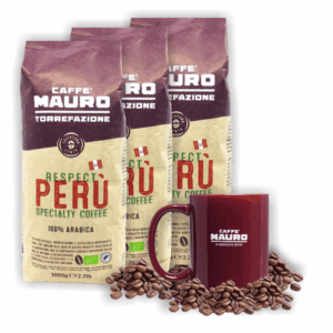 Mauro Respect Peru 100% Arabica 3kg + šálka