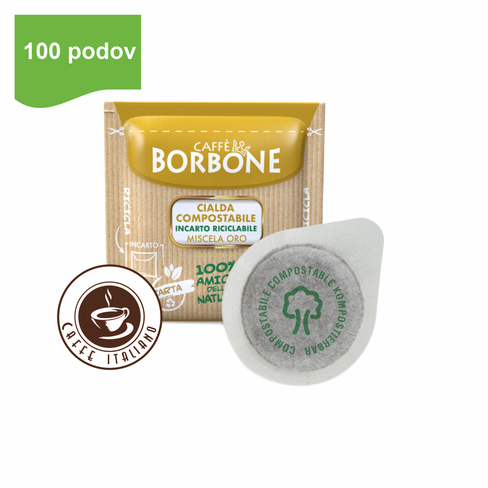 Borbone ORO E.S.E.pody 100ks 44mm – Obrázok 2