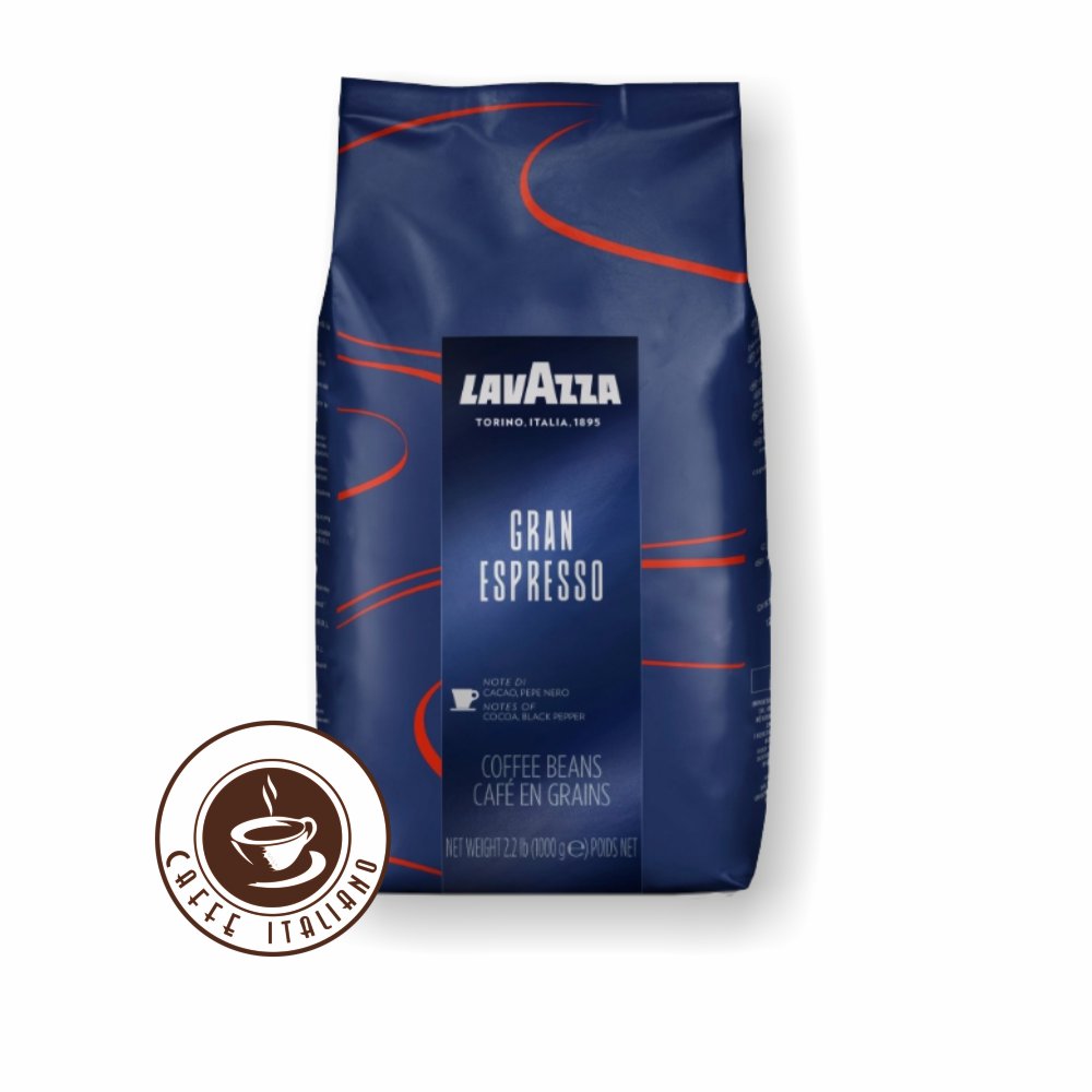 Lavazza Gran Espresso zrnková káva 1 kg – Obrázok 2
