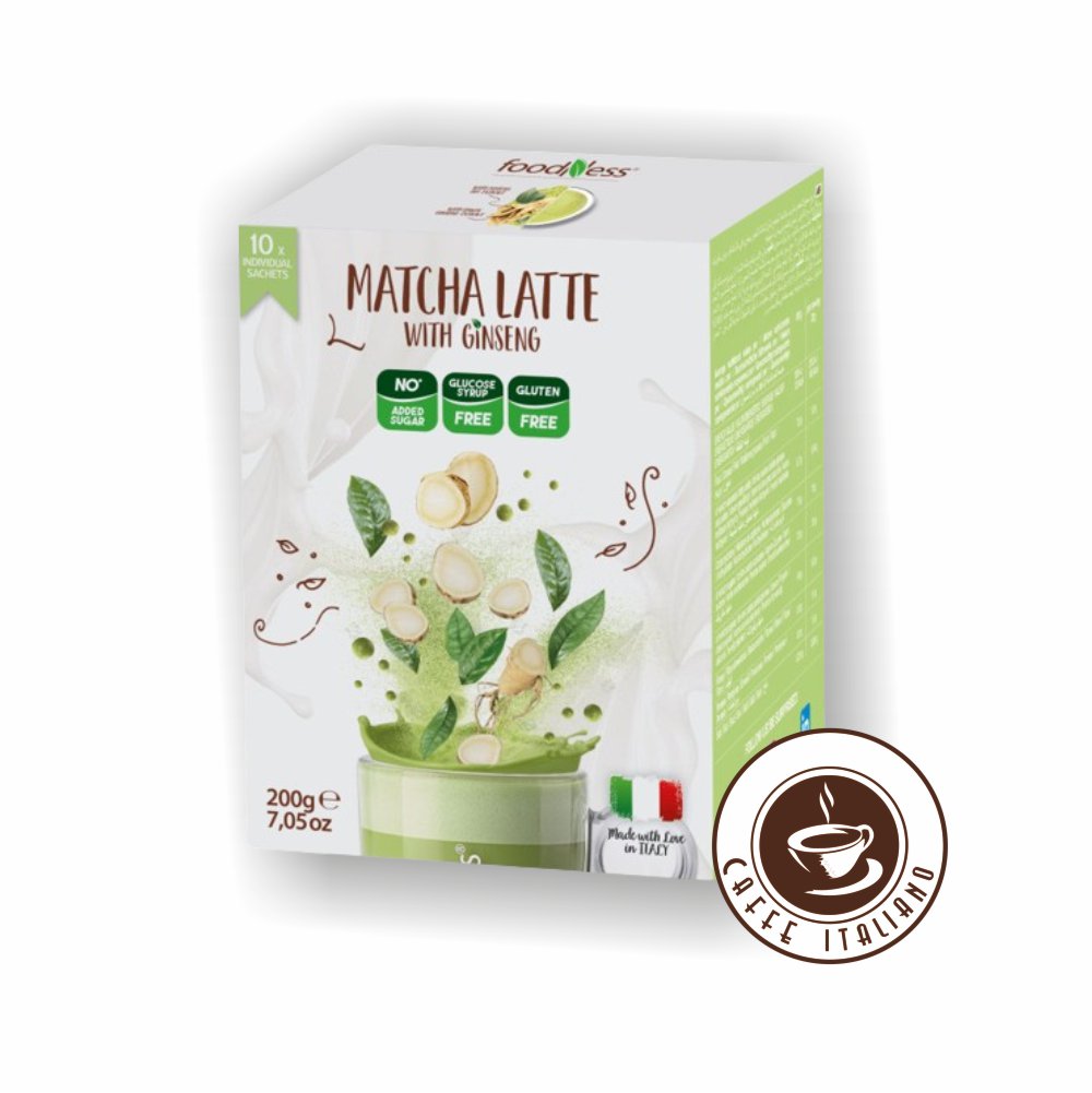Matcha Latte so ženšenom 10ks/20g – Obrázok 2
