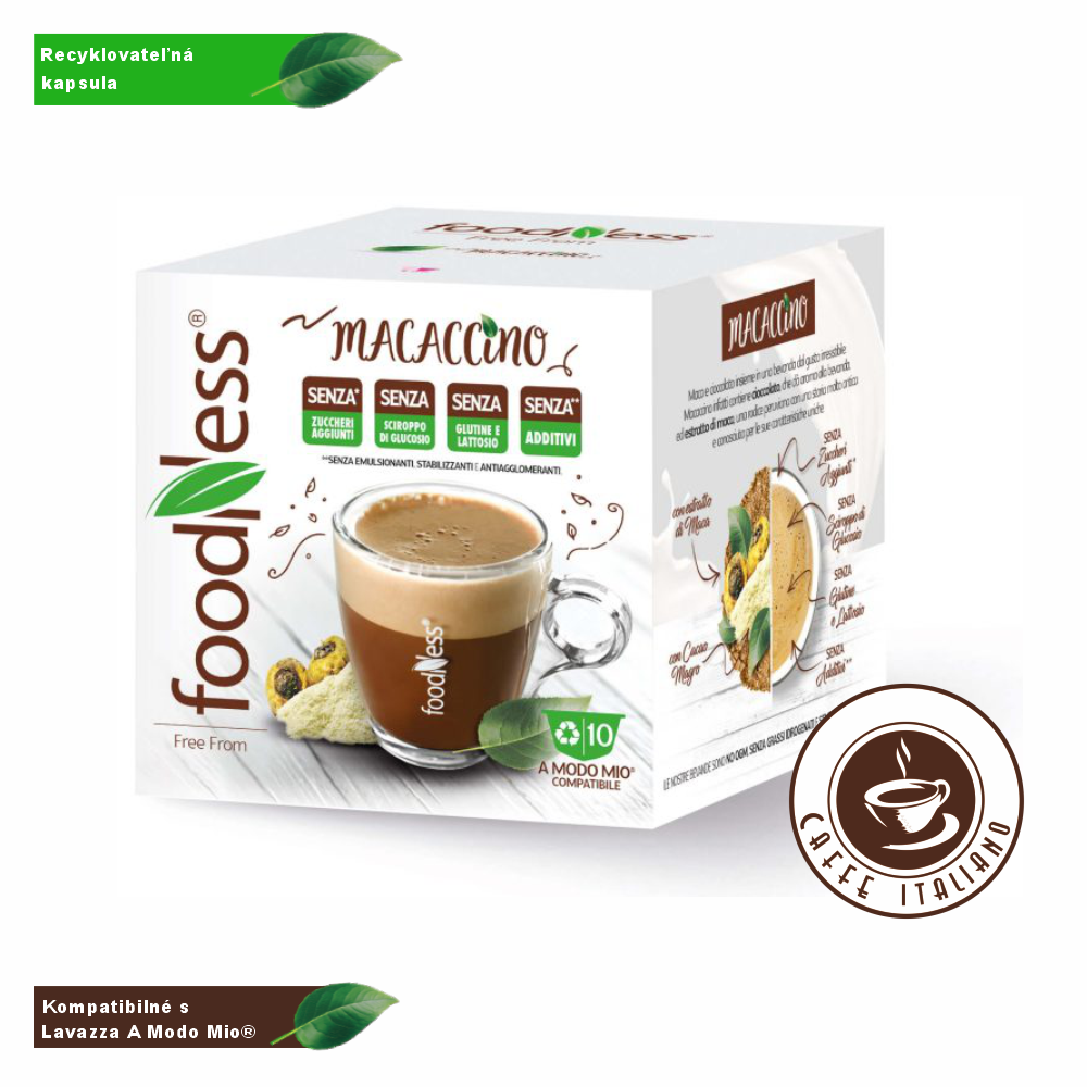 MACACCINO Lavazza® A Modo Mio® 10 kapsúl/7g – Obrázok 2