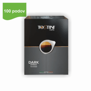 Tostini kávové pody DARK Dolce Crema 100ks