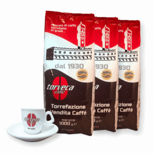 Torveca 100% Arabica 3kg kávy + šálka grátis